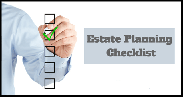 estate plan essentials checklist